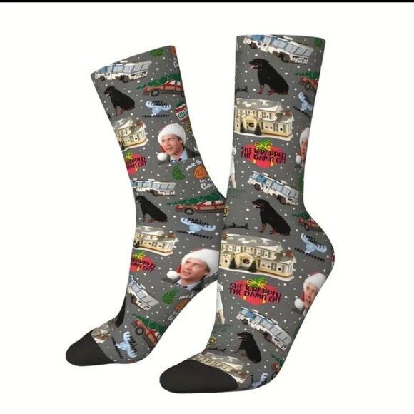 3 for 26$ - National Lampoon Christmas Vacation Socks - Picture 1 of 7